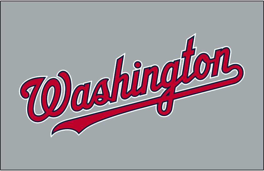 Washington Nationals 2009-Pres Jersey Logo iron on transfers for clothing